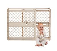 Toddleroo by North States - Supergate Ergo Baby Gate - Puerta de plástico para escaleras y puertas - Puerta de seguridad ajustable para interiores - Fabricado en Estados Unidos - 26 a 42 pulgadas de