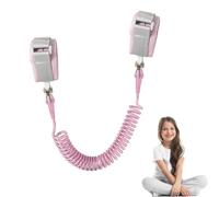 TODDLERR CORREA DE LA SEGURIDAD, SAGURA DE SEGURIDAD, CORTE AJUSTABLE | Enlace de muñeca anti-perdición para niños, protección segura de viajes | Corbitándose cinturón para caminar para niños, pulsera