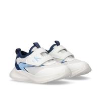 Toddlers and Kids Velcro Trainers, White, 28
