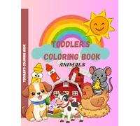 Toddler's Coloring Book, 50+ Animals, Coloring book for Toddlers Animal 50 kinds of animals