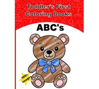 Toddler's First Coloring Books: ABC's