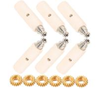 Toddmomy 1 Juego Cabeza De Afinación De Guitarra Clavija Bajo Sintonizadores Afinador De Guitarra Engranaje Mando Reemplazo Afinador Guitarra Eléctrica Golden Planchar
