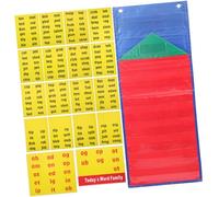 Toddmomy 1 Juego Carta de ortografía Juguetes Tarjeta de Palabras de ortografía Tarjeta de Juegos cognitivos Tarjeta de Aprendizaje para pequeños Papel