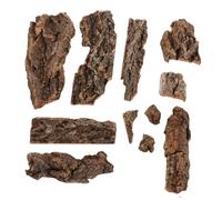 Toddmomy 1 Juego Corteza De Champán Natural Madera De Corcho para Terrario Escondite De Reptiles Corteza De Escalada De Reptiles Corteza De Fondo Corteza De Árbol De Reptil Marrón