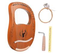 Toddmomy 1 Juego Cuerdas de Arpa de Madera Portátil Instrumento Musical de Cuerdas Principiantes Ergonómico y Acabado y Amigos