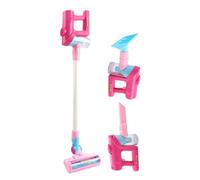 Toddmomy 1 Juego De Juguete Limpiador De Juguetes Vacío para Los Fingen Juguetes De Electrodomésticos Limpieza Interna En Realidad El Plastico Rosy
