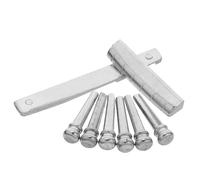 Toddmomy 1 juego de repuesto de puente para guitarra acústica - Accesorios de cejuela y puente para instrumentos acústicos clásicos y folclóricos