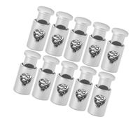 Toddmomy 1 Juego Fijación Para Brochetas Antideslizantes Clips Convenientes Para Barbacoa Accesorios Para Pinchos Kebab Repetido Y Duradero 10 Piezas