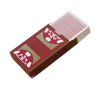 Toddmomy 1 Juego Jugando a Las Cartas a Prueba de Agua póker Baraja de Carta Divertido Cartas Gigantes Jumbo Naipes Naipes de PVC