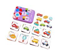 Toddmomy 1 Juego Juguete Educativo Juguete de Emparejamiento y Sensorial Desarrollar Habilidades Cognitivas Manipulación de Tráfico