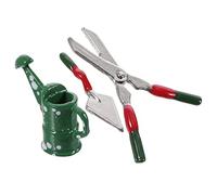 Toddmomy 1 Juego Mini Herramientas De Jardín Agua Juguetes Regadera Aspersor Pequeña Decoraciones De Micro Jardín Accesorios para Casa De Muñecas Tijeras De Jardín En Miniatura Metal