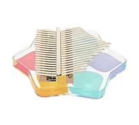 Toddmomy 1 Juego Piano de Pulgar Acrílico Accesorios Instrumento Musical Principiantes Sonido Natural y Duradero y Profesional