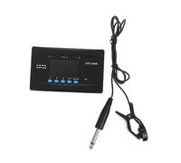Toddmomy 1 Juego práctico sintonizador electrónico portátil en Afinación para metrónomo musical afinador de violín ajustador de tono guzheg sintonizador duradero AbS Negro