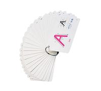 Toddmomy 1 Juego Tarjeta De Ortografía Inglesa Primero Educativo Tarjetas Flash Pequeño Tarjeta De Alfabetización De Juegos De Temprano Juguetes