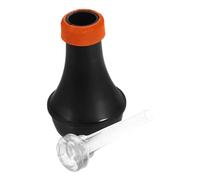 Toddmomy 1 Juego Trompeta Muda Sordina De Corneta Recta Sordo De Práctica De Trombón Instrumentos De Latón Práctica Mudo Sordina De Plástico Para Trompeta Cuerno Mudo Abdominales