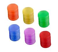 Toddmomy 1 Paquete Fichas De Bingo Juguetes Contadores De Juegos De Mesa Virutas De Plástico Fichas De Plastico para Juegos Chips para Apostar Fichas De Recompensa El Plastico