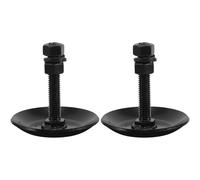 Toddmomy 1 par de Accesorios para quitanieves UTV: Patines de Acero compatibles con para despejar entradas de vehículos.