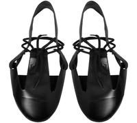 Toddmomy 1 par de Cubrezapatos con Puntera de Acero, Cubrecalzado Protector con Puntera de Acero para Seguridad Laboral, Antideslizantes, Reutilizables, Negros