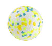 Toddmomy 1 Pc Juguetes para la dentición Perro de Juguete chirriante Boca Pelota de Perro Puntiaguda rugbi criar Dog Toys Pelota elástica para s Bola Molar para Mascotas etpu