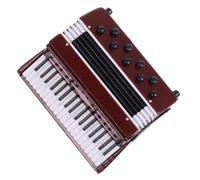 Toddmomy 1 Pieza De Modelo De Acordeón Decoración En Miniatura De Acordeón Decoración Hueca De Escritorio Para El Hogar Instrumento Musical Decoración De Inauguración De La Casa