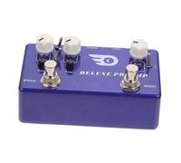 Toddmomy 1 Pieza Guitarra Miniatura de Sobrecarga Accesorio Compacto y Duradero Casa y Aire Color Azul