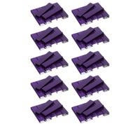 Toddmomy 10 cajas de grapas 26/6 - Grapas estándar con código de colores para grapadoras de escritorio, archivo creativo de oficina y organización escolar, 1000 unidades por caja (morado)