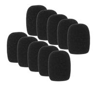 Toddmomy 10 Fundas de Esponja Cubiertas a Prueba de Viento Funda Protectora de Micrófono Accesorios para Conferencias y