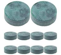 Toddmomy 10 marcadores de puntos con incrustaciones de malaquita: marcadores de trastes laterales para la posición del diapasón de guitarra - Piezas de instrumentos de guitarra para reparación