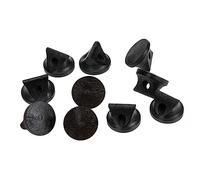 Toddmomy 10 Piezas Código Erhu accesorios partes puentes de madera erhu puente erhu de reemplazo puente erhu chino repuestos erhu de un instrumento musical tradicional Negro