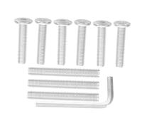 Toddmomy 10 Piezas De Accesorios para Jaulas De Mascotas Tornillos De Acero Al Carbono Accesorios para Gatos Al Aire Libre