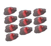 Toddmomy 10 Piezas De Adornos De Modelo De Volcán Minivolcán Decorativo Molde De Volcán Decoración De Lava Pequeña Remolinos Erupción Gigante Cumpleaños para Adorno Volcánico De