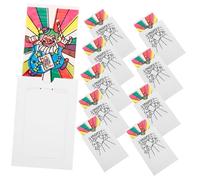 Toddmomy 10 Piezas Kit de marmoleado Naipes Que cambian de Color Tarjetas Que cambian de Color Equipo Víspera de Todos los Santos Libros para Rompecabezas de Halloween el plastico