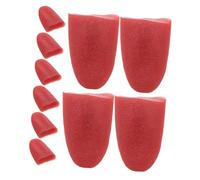 Toddmomy 10 Piezas Lengua Falsa Realista para Halloween Accesorio Elástico para Bromas Macabras Decoración Terrorífica para Fiesta y Disfraz