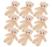 Toddmomy 10 Piezas Mini de Peluche DIY Broches Decorativos para Ropa Mochilas y Accesorios Muñecos Pequeños para Manualidades y Decoración Personalizable