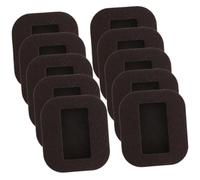 Toddmomy 10 Piezas Protectores para Muebles de Fieltro Tazas para Ruedas de Silla Antideslizantes Resistentes Arañazos Reducen Ruido para Suelos y Patas de Muebles