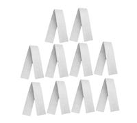 Toddmomy 10 Piezas Unidades Esponjas Filtro Acuario Blanca Alta Densidad Media Filtrante Gruesa Recortable para Peceras Agua Dulce y Estanques y Tortugas