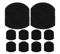 Toddmomy 10 recambios de filtro absorbente de olores de carbón - Almohadillas de carbón activado de 5 mm para cubo de pañales - Lámina de control de olores para guardería compatible con Ubbi