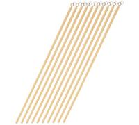 Toddmomy 10 Varillas para Marionetas De Sombras Mango De Control Varilla De Control Varilla De Madera Beige