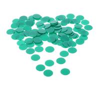 Toddmomy 100 Fichas De Bingo Marcadores De Fichas De Bingo Marcadores para Fichas De Bingo Fichas De Bingo Fichas De Bingo Fichas De Póker Numeradas De Plástico Verde