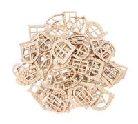 Toddmomy 100 Piezas de Puertas de Madera sin Terminar para Jardín de Hadas, Decoración DIY Versátil, Tamaño Mini para Bonsái y Micropaisaje en Balcones y Exteriores
