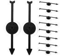 Toddmomy 10piezas Flechas Giratorias Accesorios Flechas Ventosas Rotación Plástico