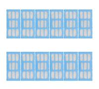 Toddmomy 12 filtros Cuadrados para Fuente de Agua para Gatos: filtros de Repuesto para bebederos automáticos de Mascotas.
