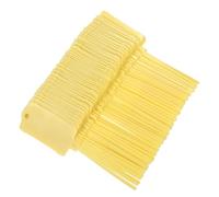 Toddmomy 120 Piezas Etiquetas Plásticas con Tiras Autoseguras Impermeables Etiquetas Colgantes de Identificación para Cables y Equipaje Resistentes Humedad y Uso Industrial Paquete de