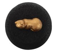 Toddmomy 12oz Urna para Mascotas de Cemento Capacidad de Urna Conmemorativa Elegante para Gatos y Perros para Uso Hogares como Caja de Recuerdo para Cenizas de Animales Pequeños