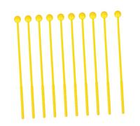 Toddmomy 12piezas Baquetas y Martillos Para Tambor Infantil Palos De Plástico Seguro Para Niño Niña Ayuda Didáctica Para Desarrollo Musical y Habilidades Manuales
