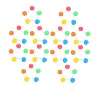 Toddmomy 12piezas Pulsera De Juguete Sonido Cascabeles De Sonajero De Muñeca Para Pulsera Divertido Juguete De Color