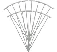 Toddmomy 15 Varillas de Hierro Unidireccionales para Puertas de Jaulas de Palomas Sistema Entrada sin Salida Resistente y Estable para Palomos de Carrera Jaulas de Aves