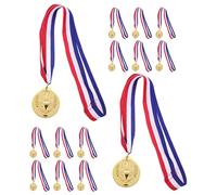 Toddmomy 16 Medallas Doradas de Aleación de Zinc con Diseño Vintage de Espiga para Premiar en Competencias Deportivas y Graduaciones, Duraderas y Resistentes