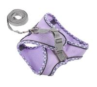 Toddmomy 1juego Arnés para Perro Pequeño Correa Arnés y Transpirable para Mascotas Set De Pechera para Paseos Al Aire XS