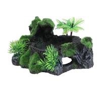 Toddmomy 1pieza Cuenco De Resina para Reptiles y Turtles Tazón De Alimentación Antideslizante para Acuarios y Terrarios Diseño Estable y Ecológico para Tortugas Lagartos y Pequeñas